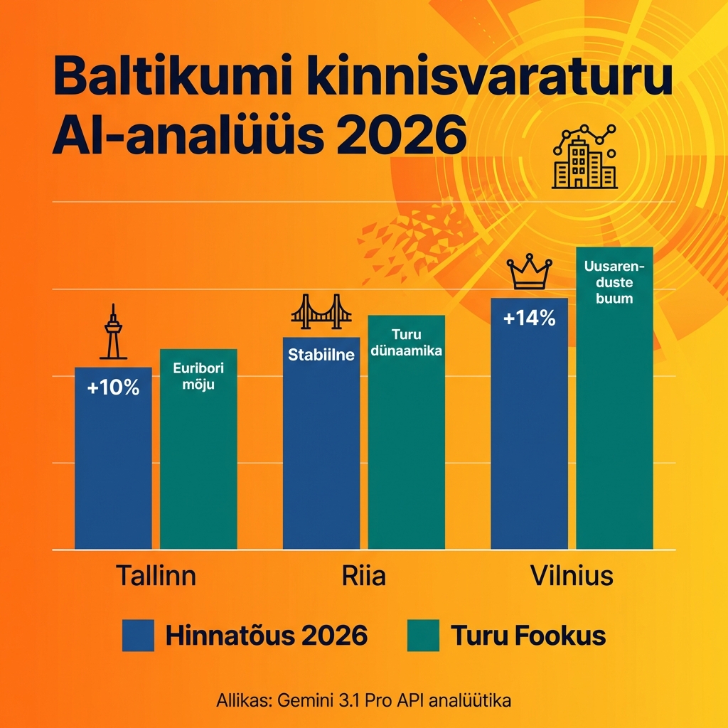 Baltikumi kinnisvaraturu AI-analüüs 2026
